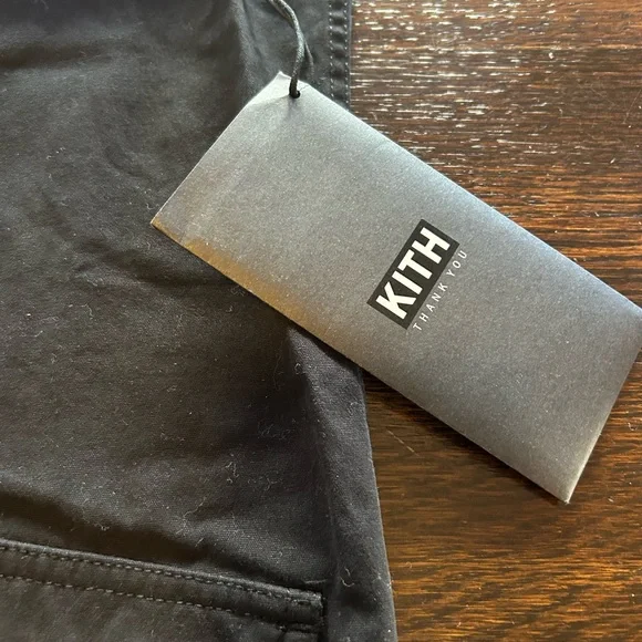 KITH Clinton Pullover Black Mens Small